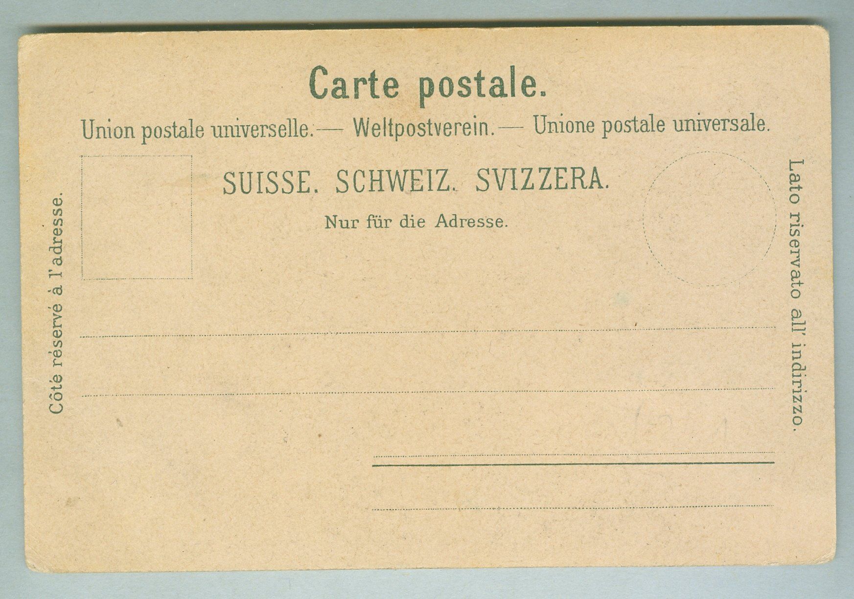Cartoline postali: 1895/1910 Schweiz AK Kt LU – Usato da Zürich venduto da yago-rot 1