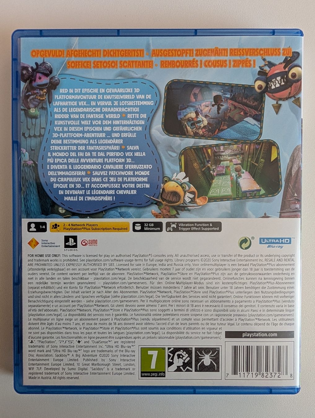 Jeux: SACKBOY A BIG ADVENTURE (PS5) – Neuf (Voir description) à Obernau par MABU9 1