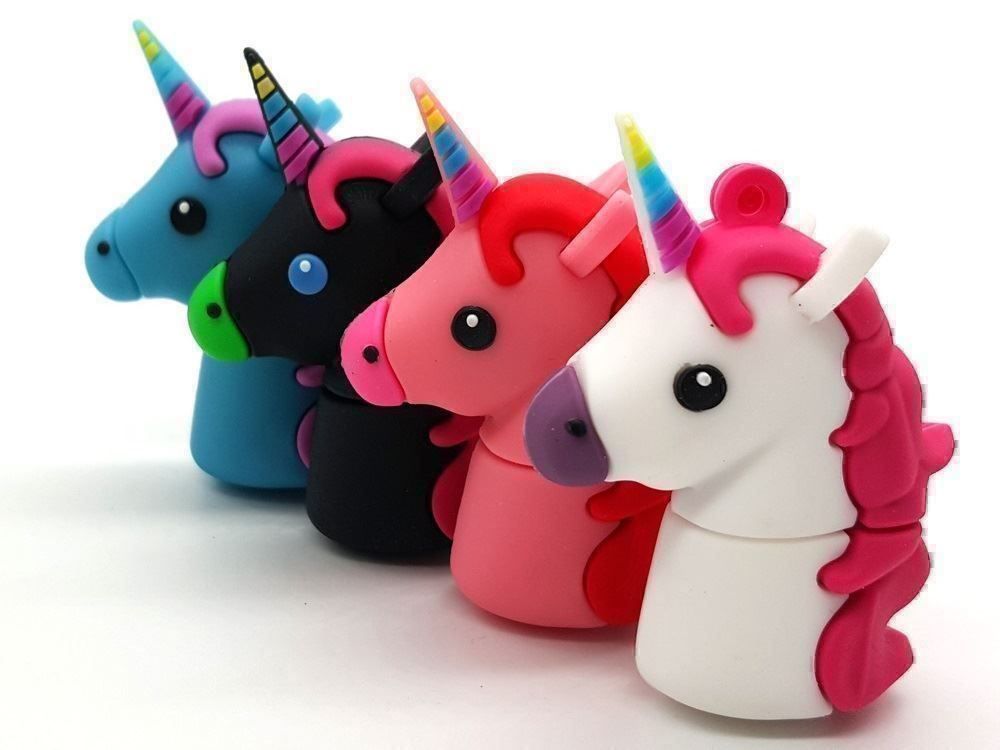 USB Sticks: EINHORN - UNICORN - USB STICK - 16GB - MEMORY STICK – Neu und originalverpackt aus Kriens von swissgadget