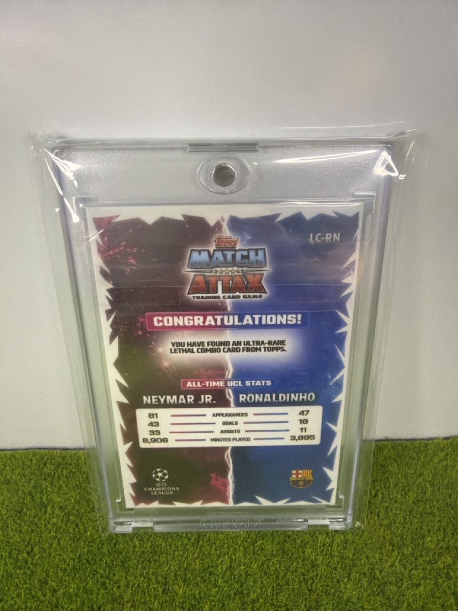 Topps Carte collezionabili: Topps Match Attax Lethal Combo Neymar Ronaldinho – Nuovo (secondo la descrizione) da Le Lieu venduto da mlm_wt5v 1