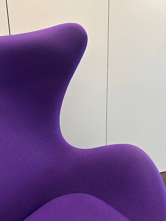 Fauteuils: Egg Chair mit Hocker – D'occasion à Winterthur par pajun 1
