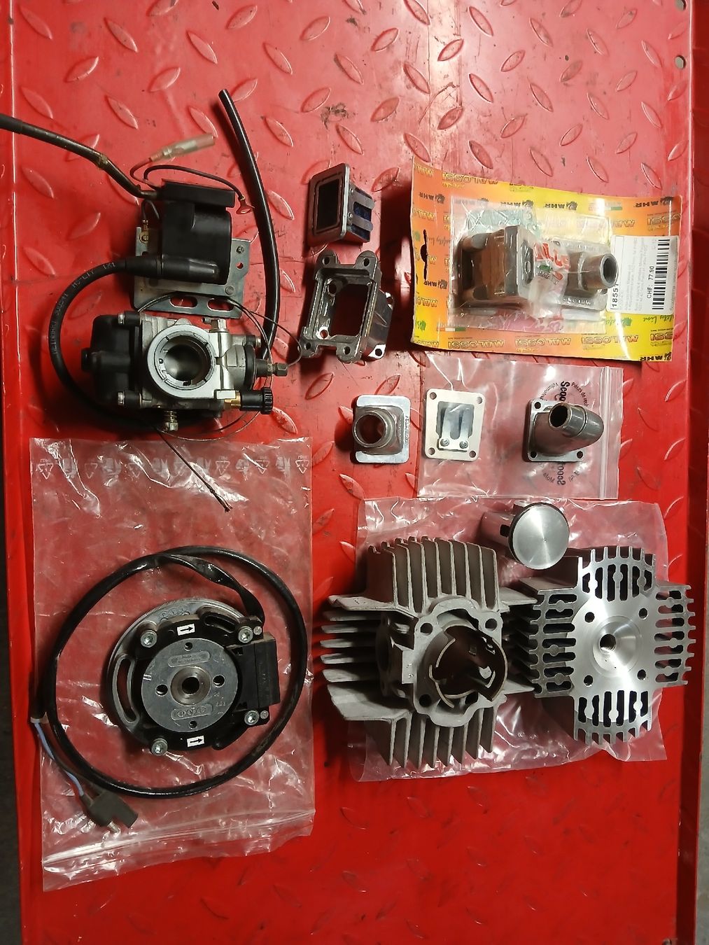 Polini Motoren: kit polini 43,5mm+ pièce – Neu (gemäss Beschreibung) aus Senarclens von AGRIHC4L