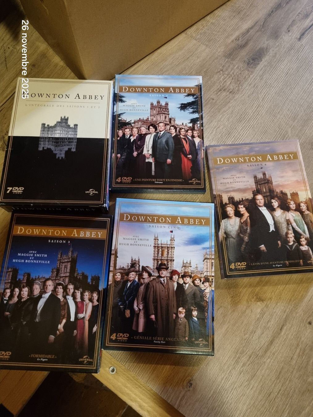 Tutti i DVDs: Down Town abbey Saison 1,2,3,4,5,6 – Usato da Ependes VD venduto da Oliviermi