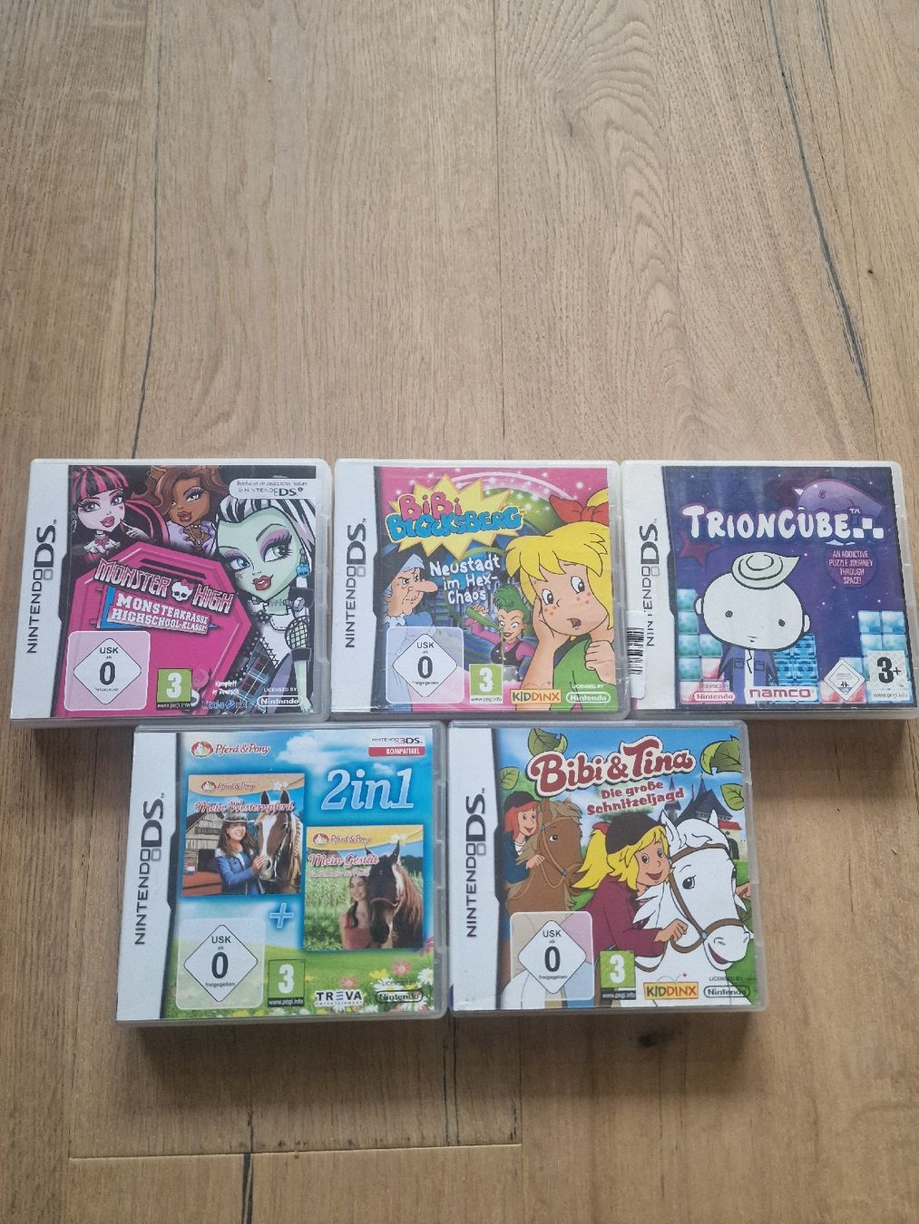 Nintendo Spiele: Kinder/Mädchen DS Spiele Paket Sammlung Trioncube – Gebraucht aus Fahrwangen von luk_bhw7