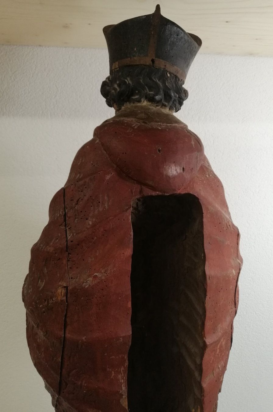 Skulpturen & Statuen: Antike Skulptur "Hl. Nepomuk" 18.Jh. – Gebraucht aus Mörschwil von Erwin8242 3