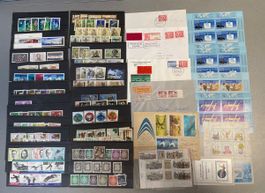 DDR Restposten mit Steckkarten, Blocks und Briefen