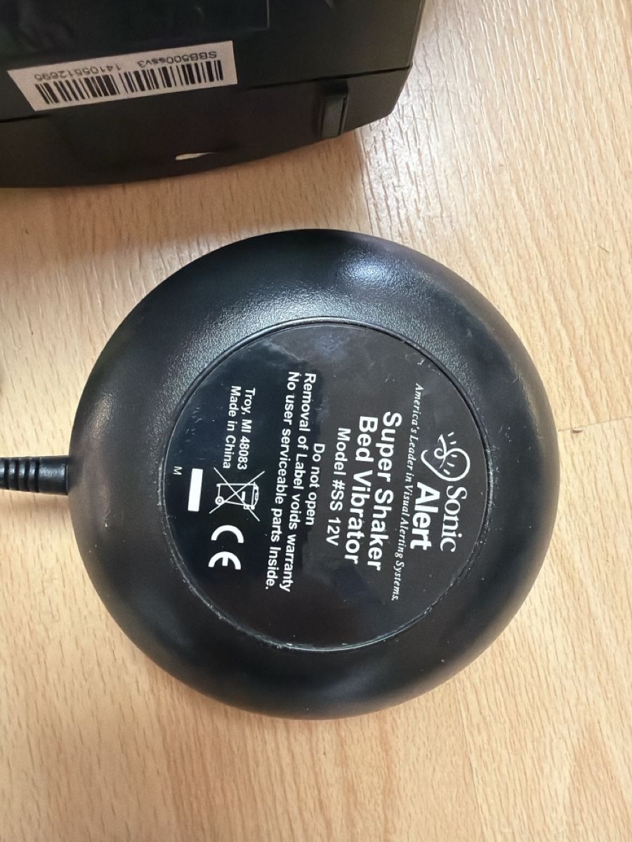 Sveglie: Sonic Alert Super Shaker Bed Vibrator Model SS 12V – Usato da Thun venduto da BanjoDan 3