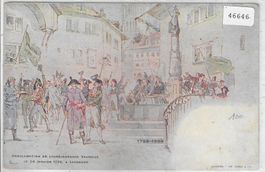 Lausanne - Proclamation de l'Independance Vaudoise 1798