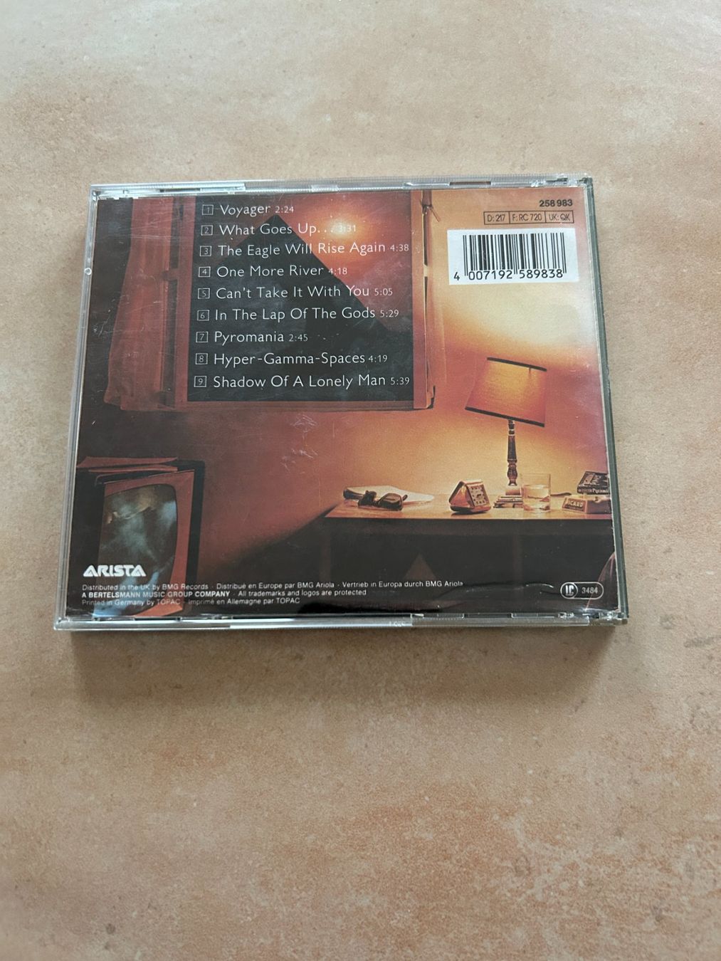 CD: The Alan Parsons Projekt Pyramid – Usato da Wiggiswil venduto da Cwi0 1