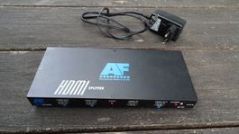 AF HDMI splitter HDMI-18SM 1 Eingang / 8 Ausgänge