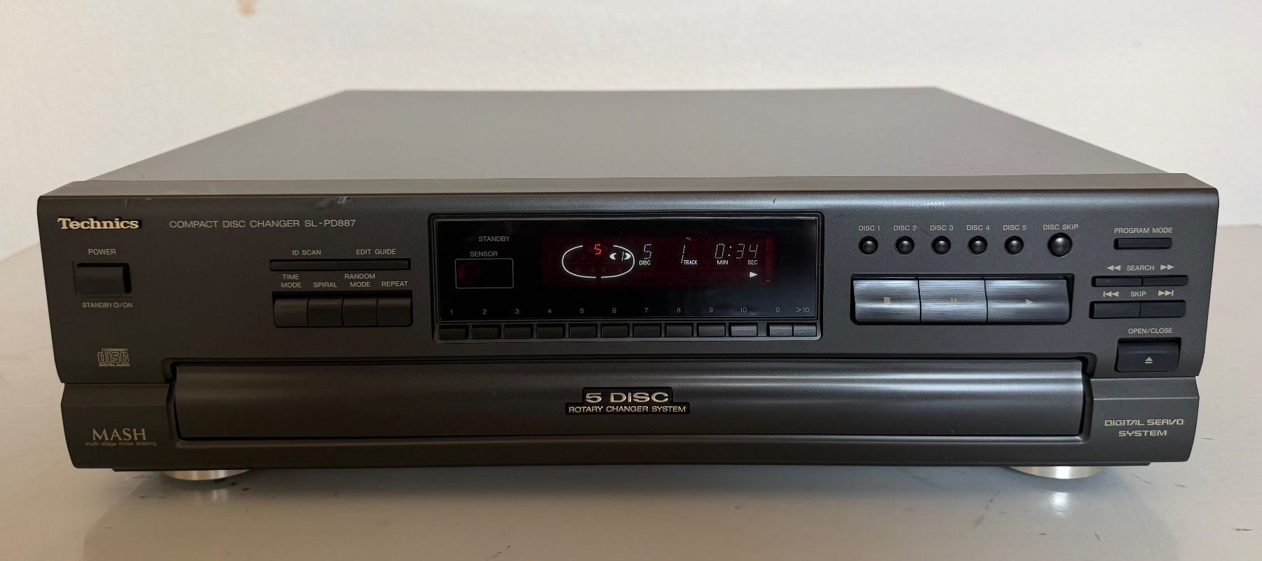 Technics Multimediaplayer & Streamer: Technics SL-PD 887 CD-Wechsler – Gebraucht aus Oberglatt ZH von Kumar2 5