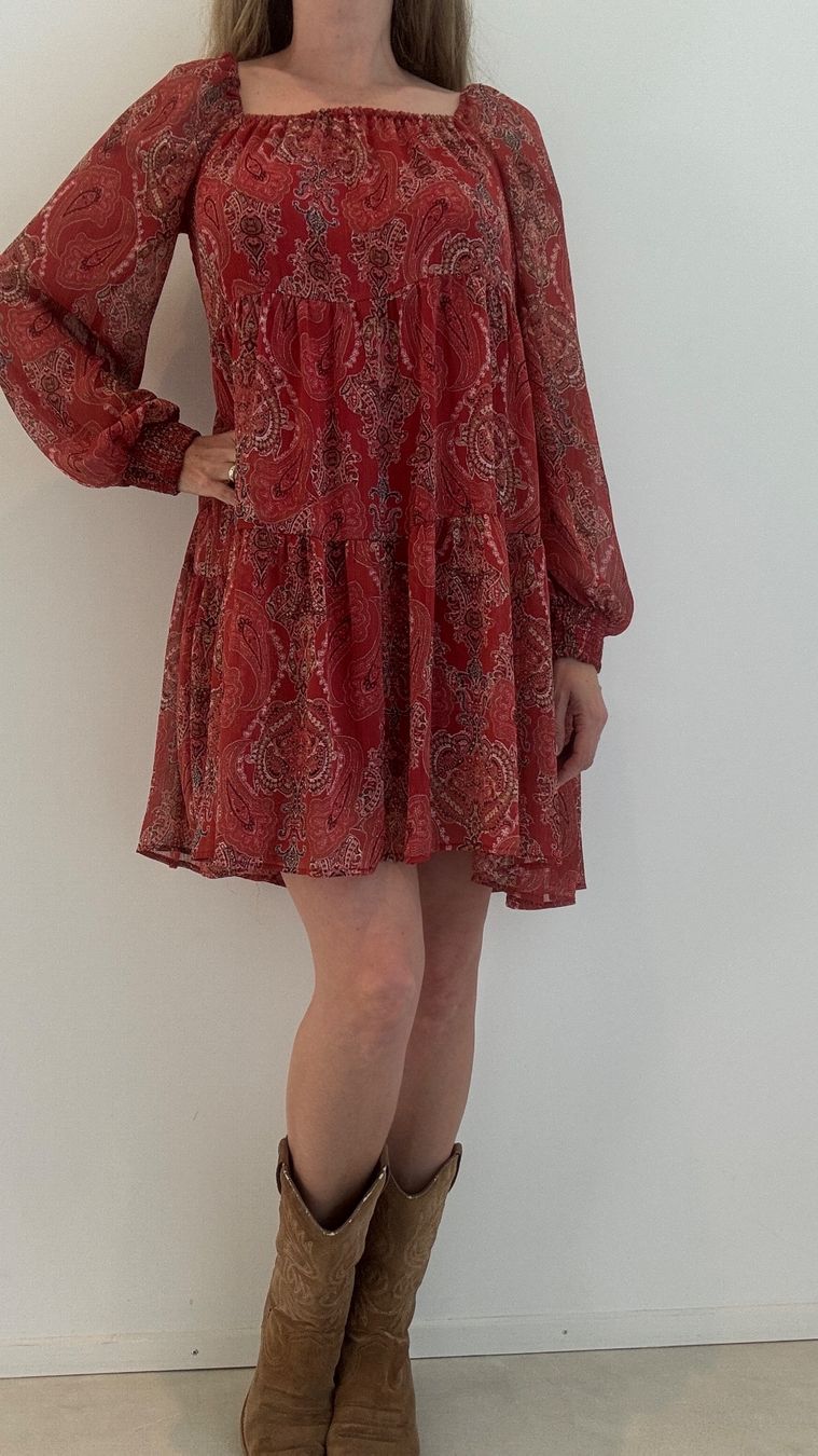 Promod Vestiti: Robe rouge quasi neuve – Usato da giffers venduto da sev_c9x9 1
