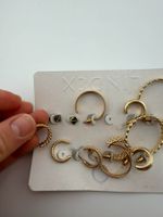 Lindex Ohrring Set, Goldfarben🌸