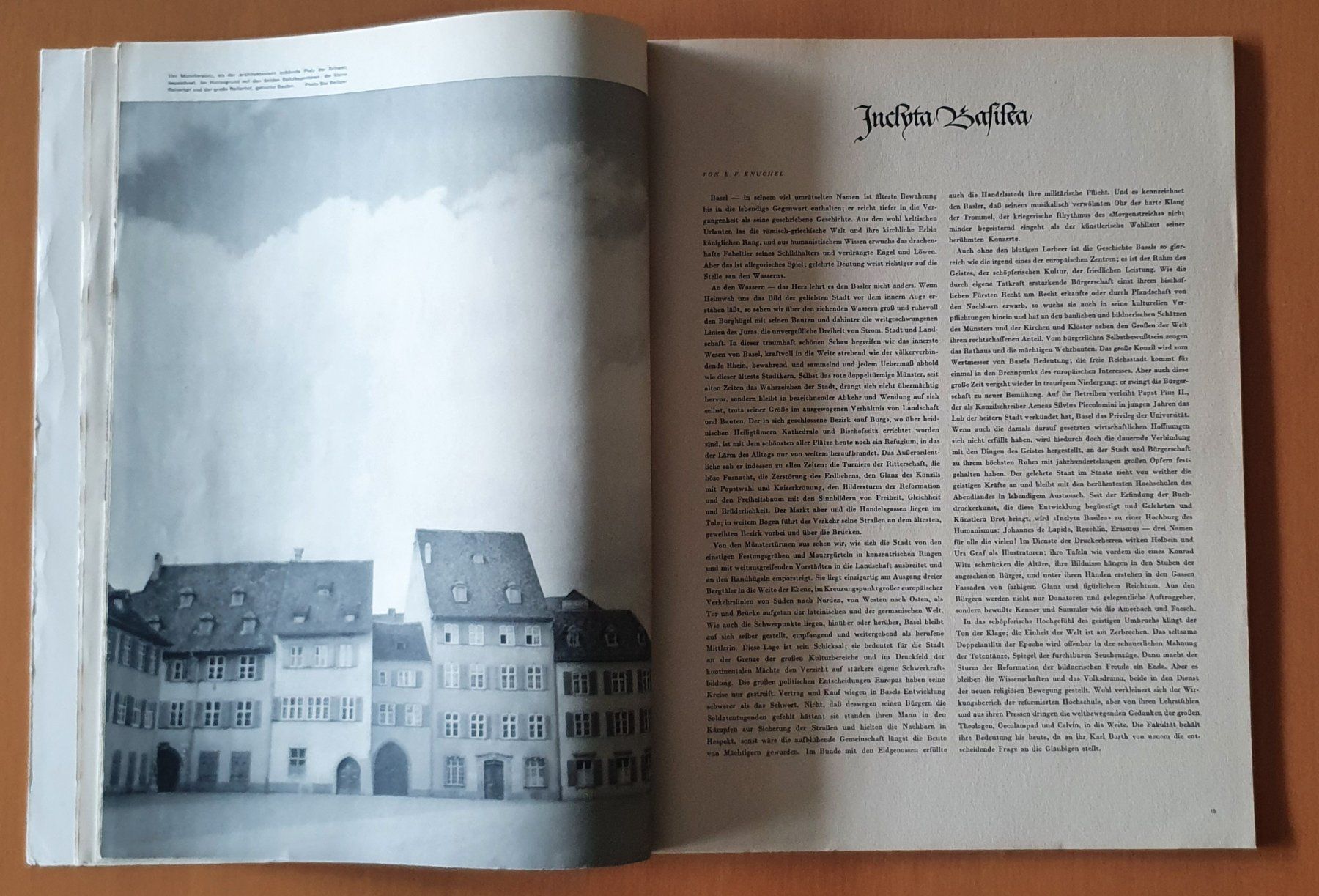 Zeitschriften & Magazine: Zeitschrift 1943 - Die Stadt Basel – Gebraucht aus Kreuzlingen von Rschweiz1 5