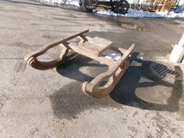 Alter Antiker - Holz - Transport - Schlitten