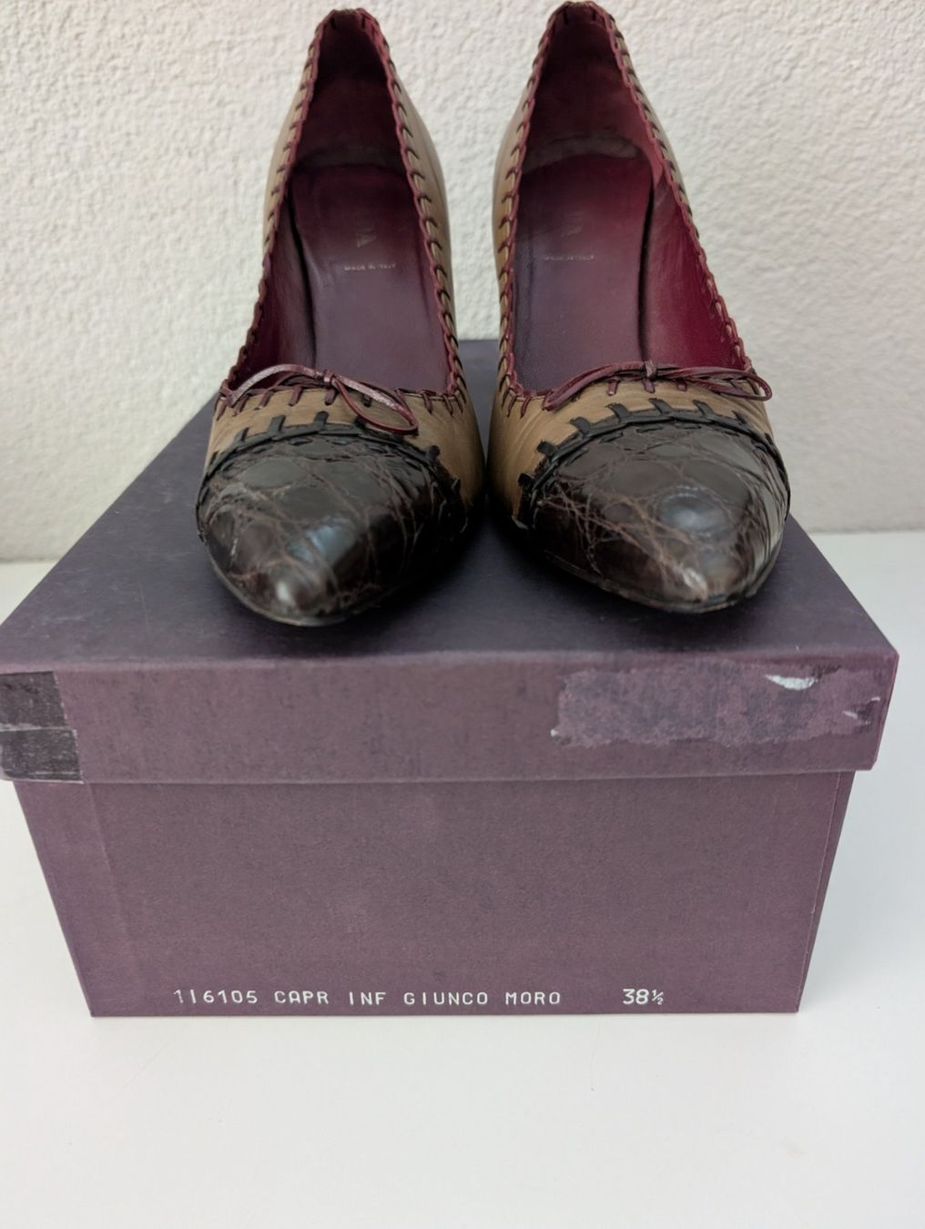 Prada Scarpe da donna: PRADA Lederschuhe, Gr. 38.5 – Usato da Ermatingen venduto da Hanni_und_Nanni 5