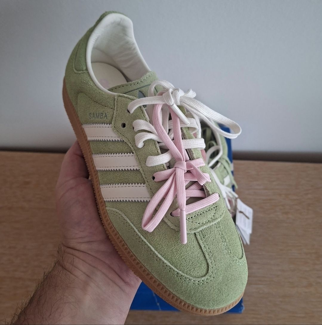 Adidas Scarpe da uomo: Adidas Samba OG Molly Mae Matcha – Nuovo e nell'imballaggio originale da Onex venduto da Chooseyoursneaks