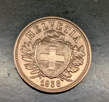 2 Rappen Jg. 1936 (Bronze)