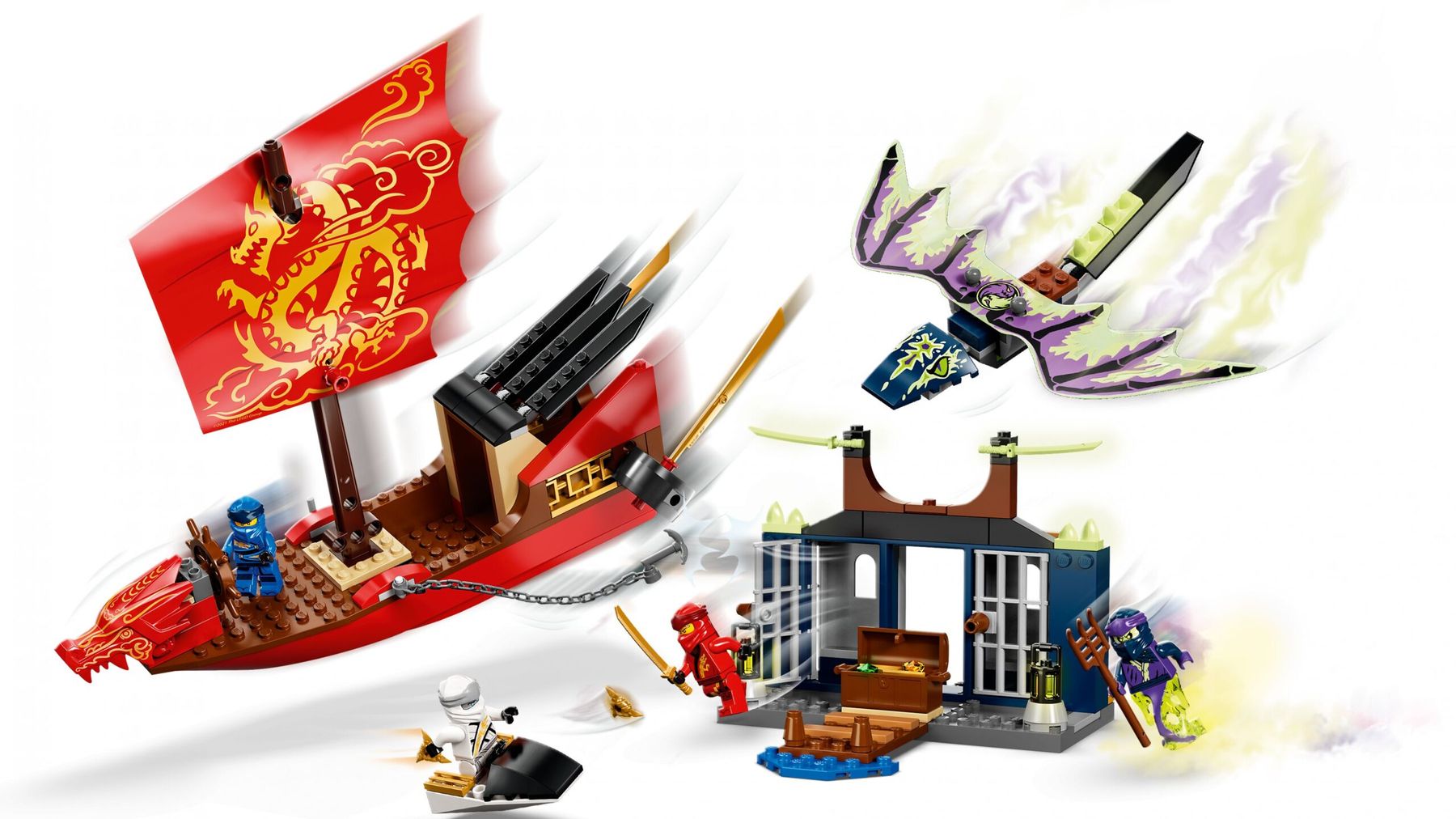 Lego Kit di costruzioni: 71749 Flug mit dem Ninja-Flugsegler – Nuovo e nell'imballaggio originale da St. Gallen venduto da Bee_Lee 1