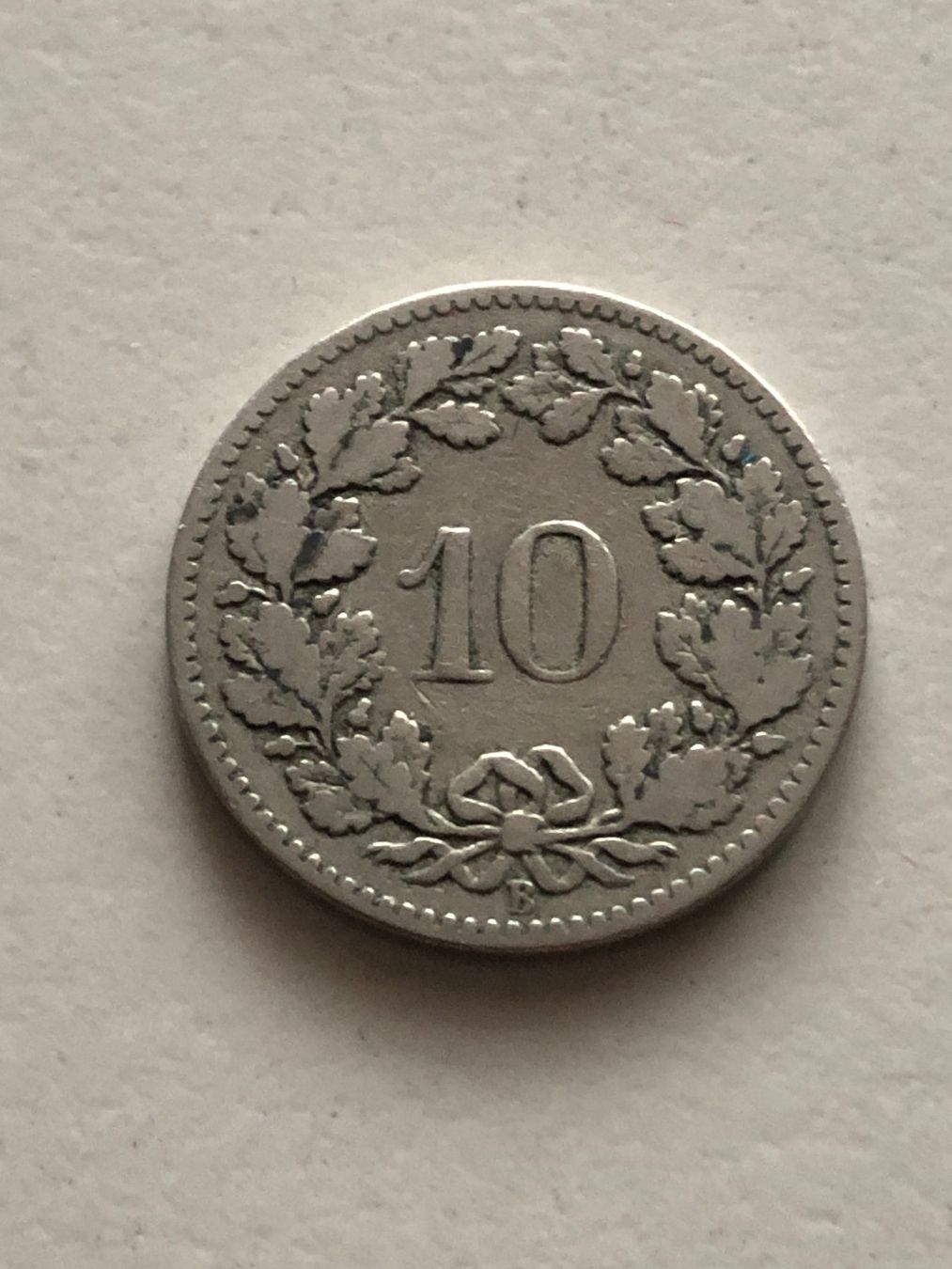 Toutes les monnaies: 10 Rp. 1894 – D'occasion à Schötz par Odpa 1