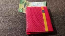 Maddison Portemonnaie aus Leder in rot