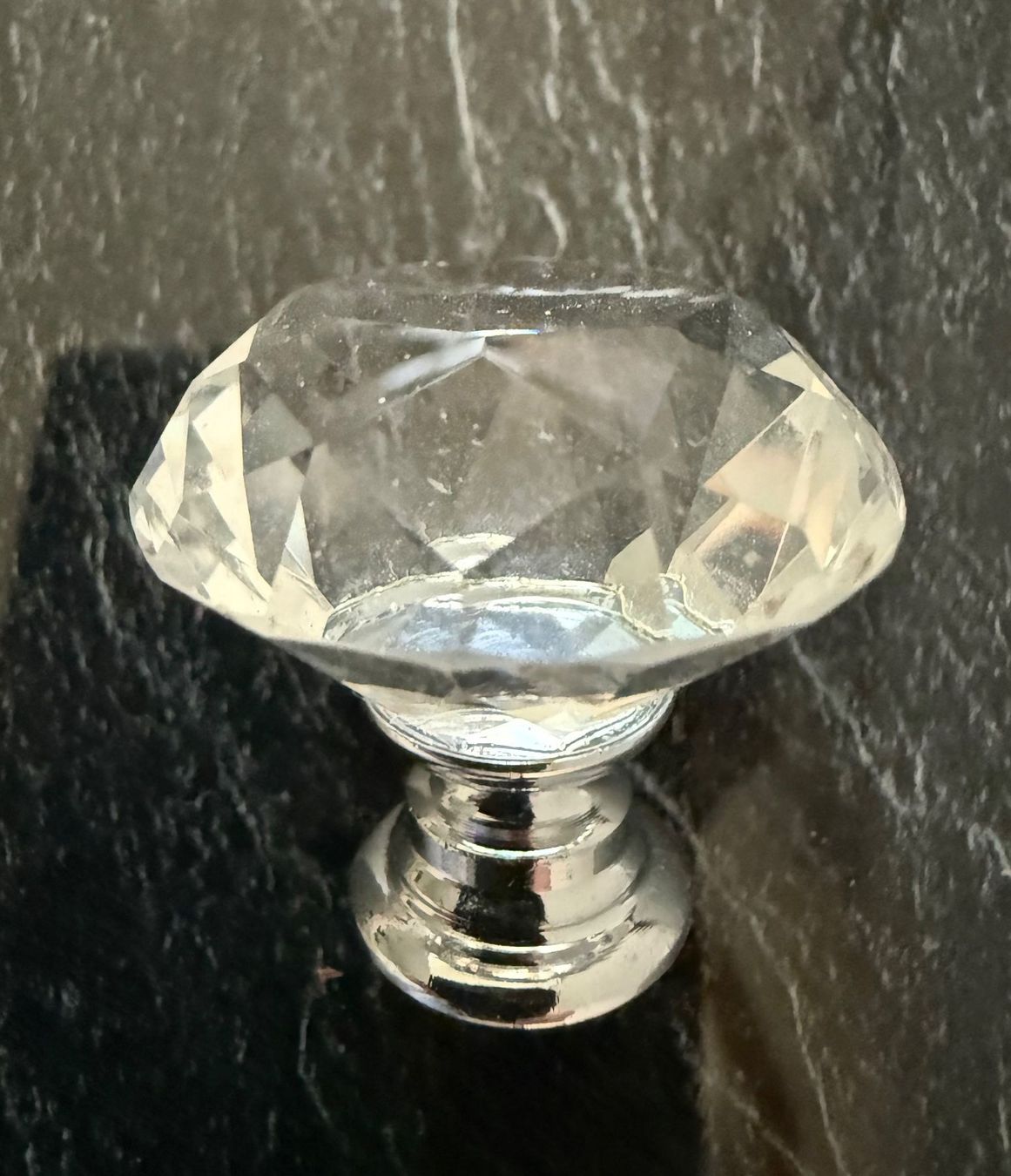 Ferramenta: MÖBELKNOPF   geschliffenes Glas – Nuovo (secondo la descrizione) da Subingen venduto da ArtBead 1