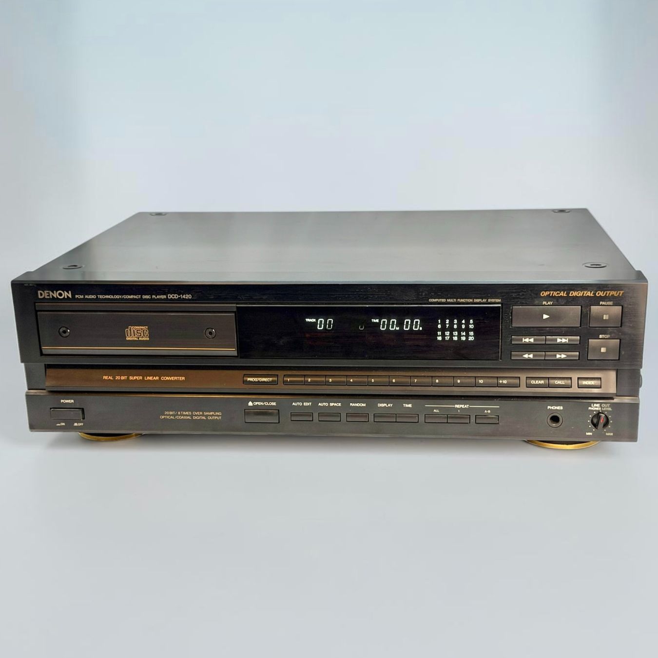Denon Lettore multimediale & Streamer: Denon DCD-1420 Platine CD Vintage – Usato da Morges venduto da 1tiquaire