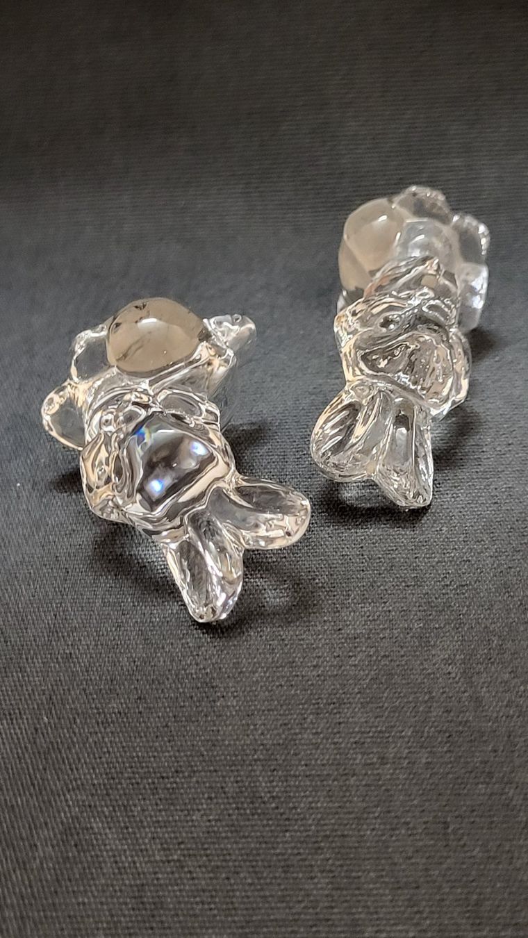 Statuette: Hasen-Paar aus Glas GOEBEL – Usato da Basel venduto da spinne02 5