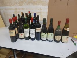 11 Flaschen alte Weine aus Frankreich (L15)