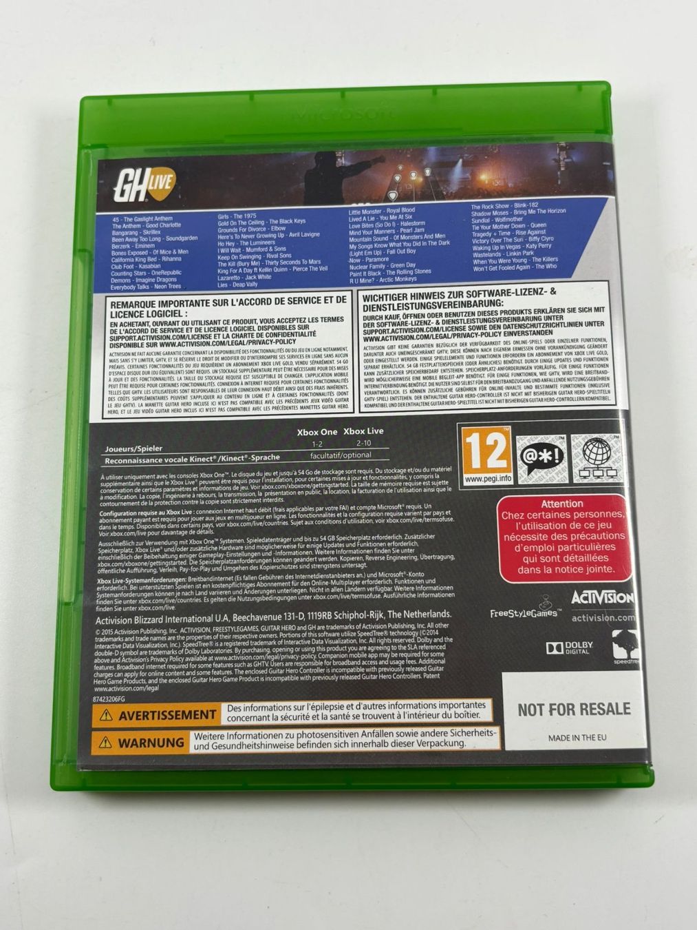 Giochi: Guitar Hero Live (XBOX One) – Usato da Herisau venduto da Seyashop1 2