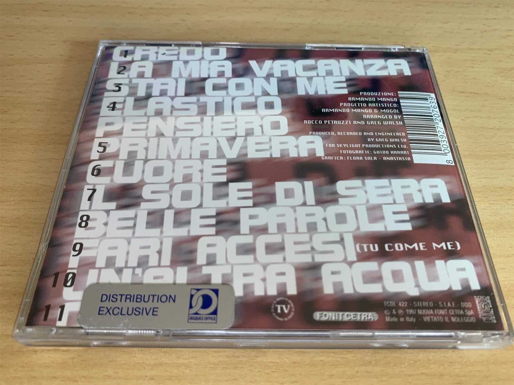 CD: Mango – Credo – Usato da Rikon im Tösstal venduto da Alpenmutz 1