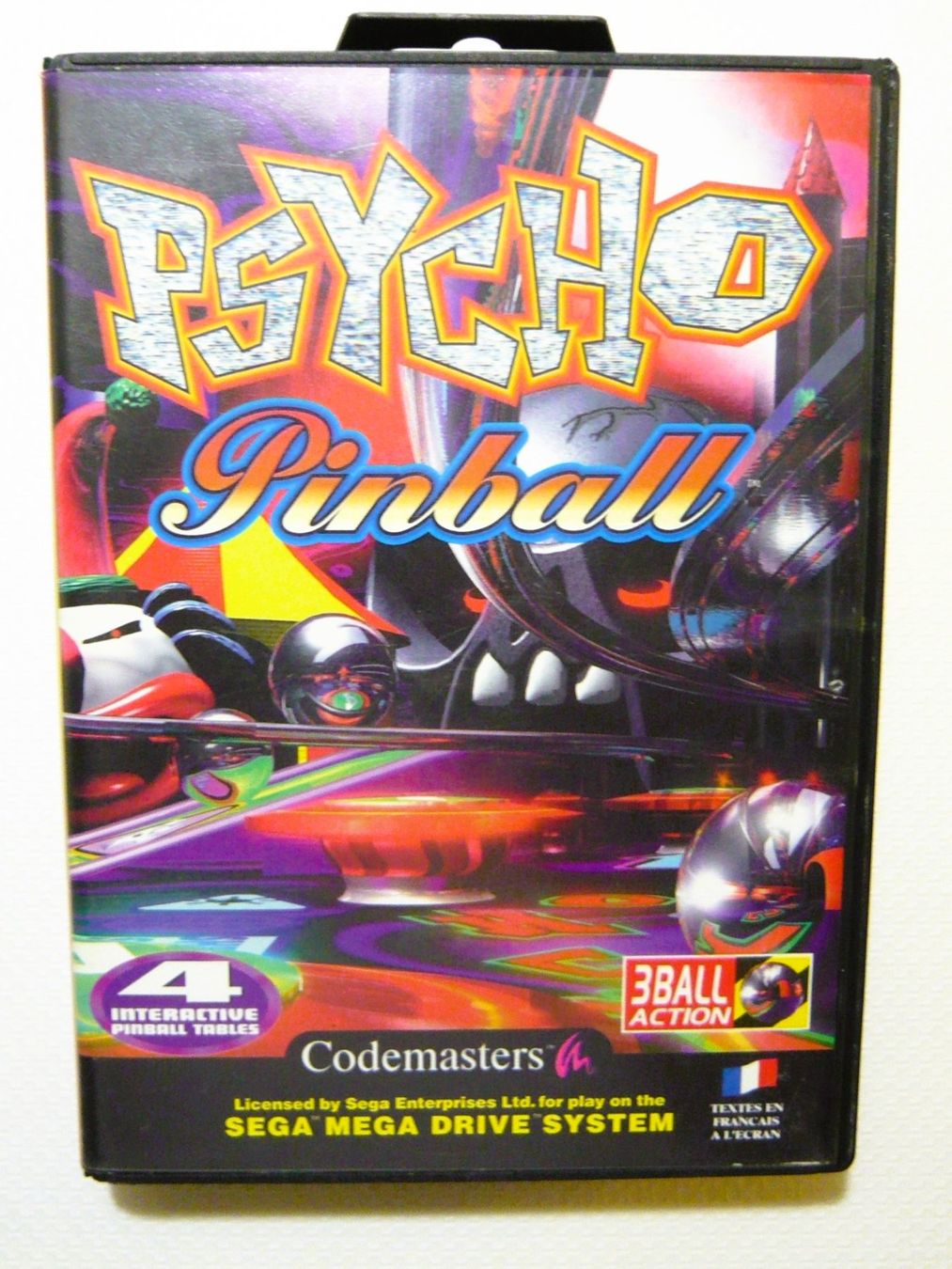 Sega Giochi: Mega Drive : Psycho Pinball ! CIB, Bon état – Usato da Onex venduto da Jaguar1986 1