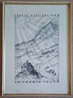 Henri Loutan GE, Litho 68/70 "Zinal, Arole Chemin Trace" '27
