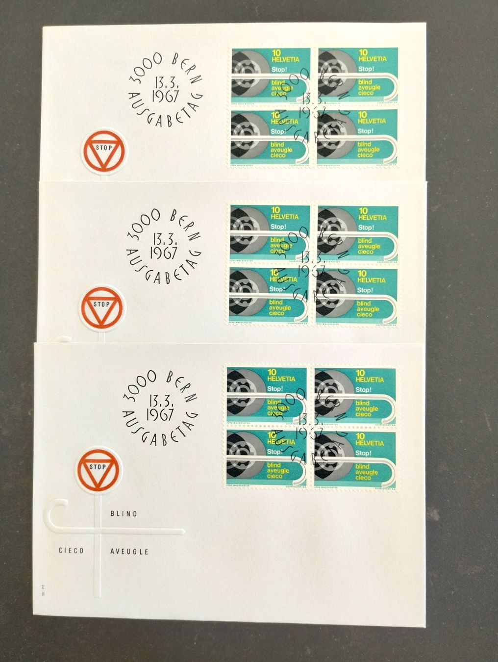 Tutti i francobolli: Ersttagsstempel 13.03.1967 – Nuovo e nell'imballaggio originale da Spiez venduto da cemikaphi