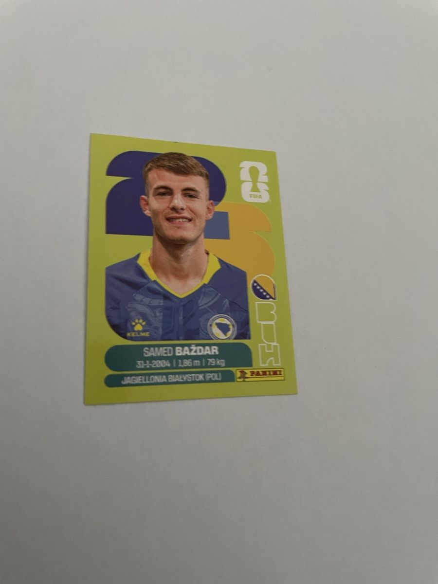 Panini Carte collezionabili: FIFA WM 2026 Samed Bazdar BIH 19 – Nuovo (secondo la descrizione) da Winterthur venduto da Cobraforce