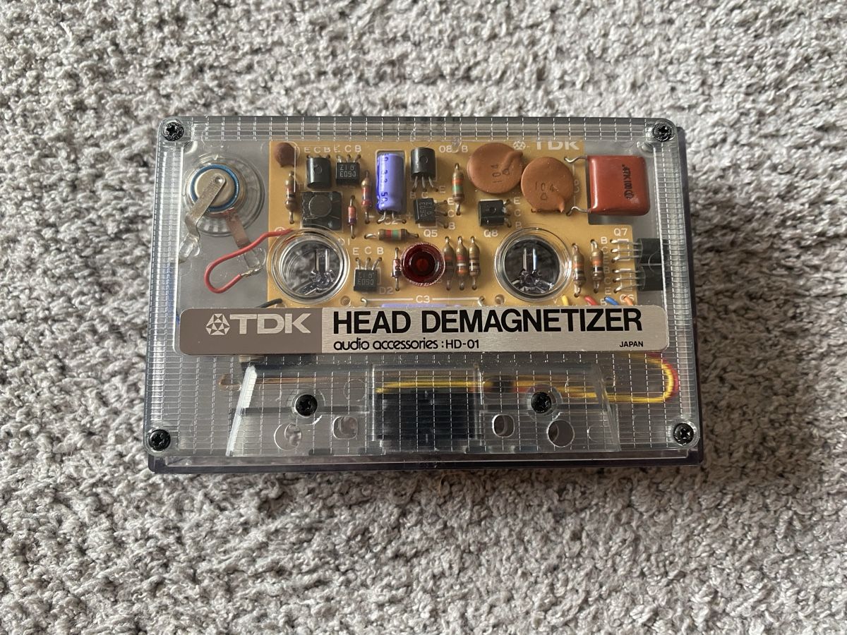 Musicassette: TDK HD-01 Head Demagnetizer Kassetten Format – Usato da Grenchen venduto da Vintagewatchoverdose