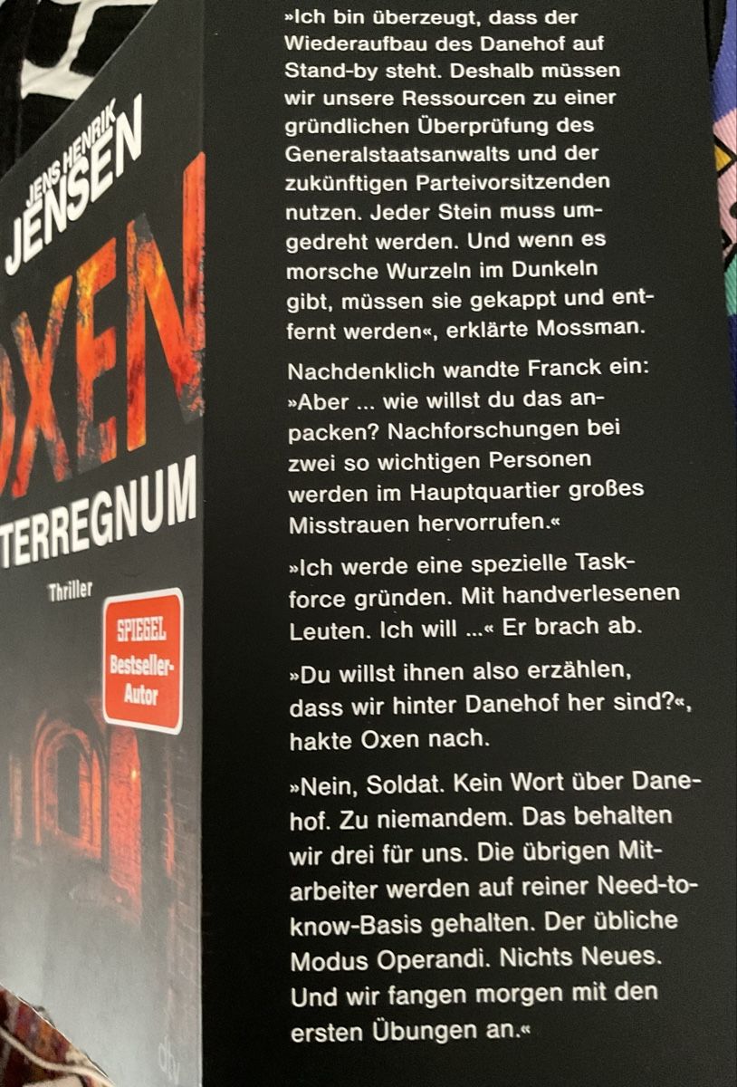 Bücher: Jens Henrik Jensen Oxen Interregnum – Gebraucht aus Herisau von eri_2tb5 2