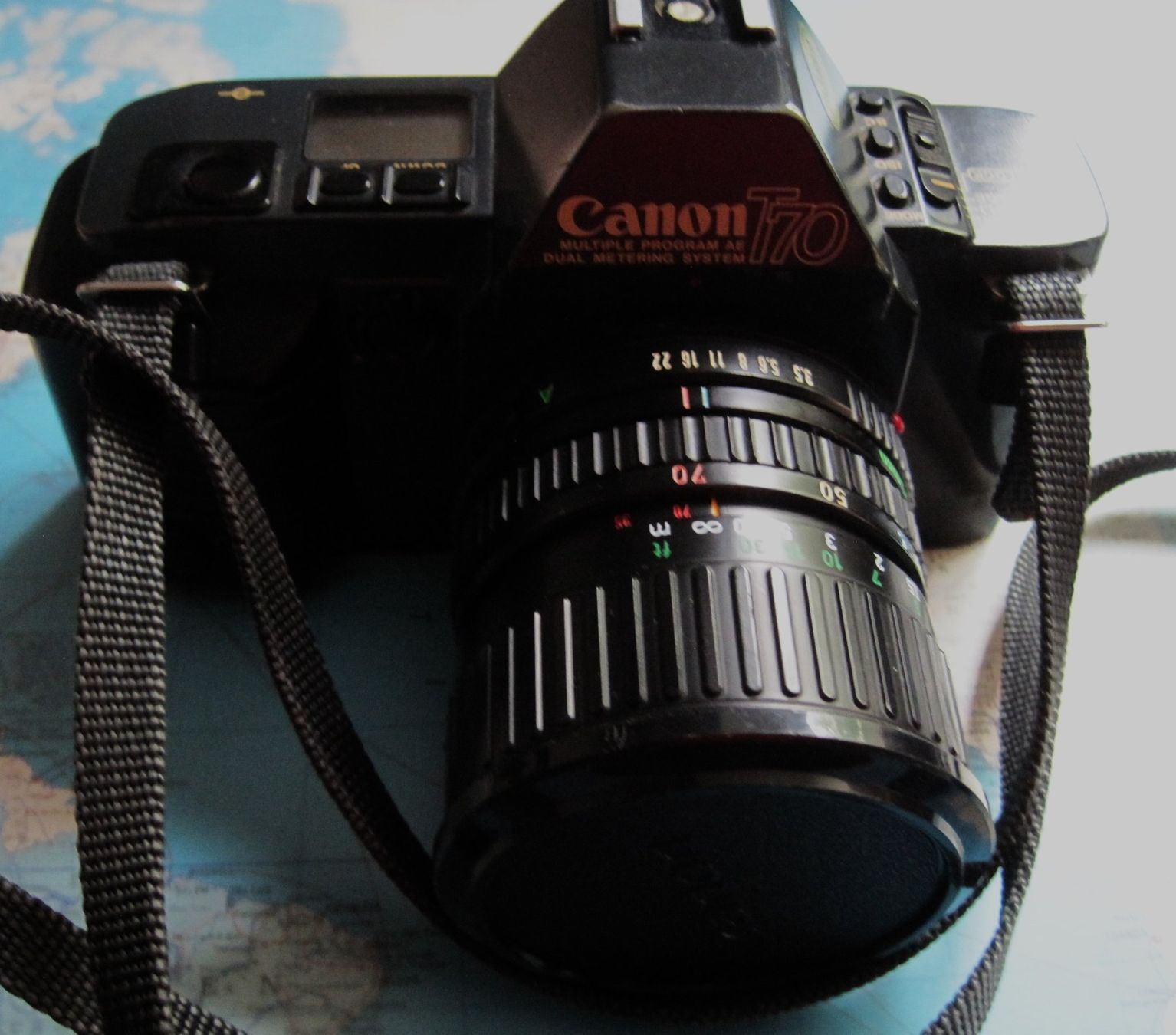 Canon Fotocamera: Canon T70 MULTIPLE PROGRAM AE DUAL METERING SYTEM – Usato da Riedikon venduto da gra_r5w8 9