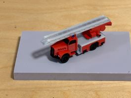 Klassische Oldtimer Drehleiter 1:160 3D-Druck