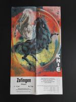 Knie Plakat 1966 Hans Erni 34x59cm.