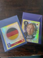 Topps euro 2024 sticker swiss ed germany couple yellow rare