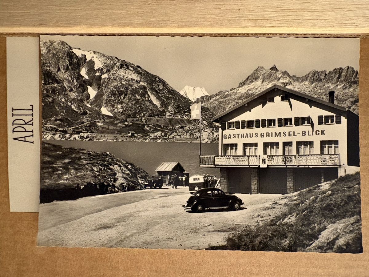 Cartoline postali: AK von Gasthaus Grimsel - Blick – Usato da Rümlang venduto da Kartenpost1