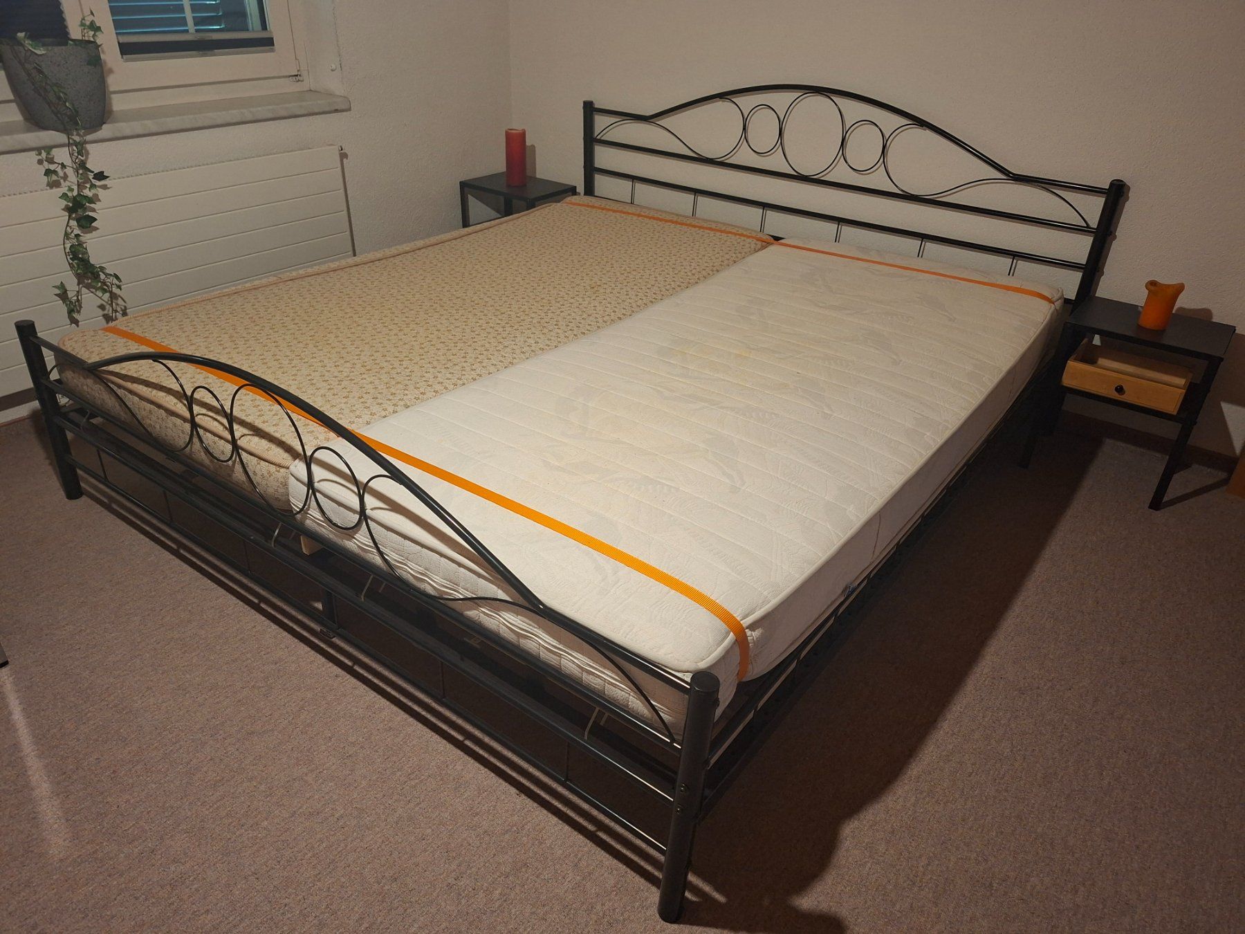 Lits: Doppelbett mit 2x Flex-Lattenrost – D'occasion à Wängi par mas_7ldd 3
