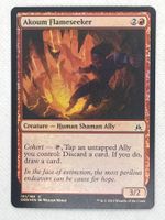 Akoum Flameseeker Foil Magic the Gathering Card - Selten!