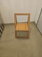 Holz Klappstuhl Sommer Balkon Sitzgelegenheit Platzsparend ?