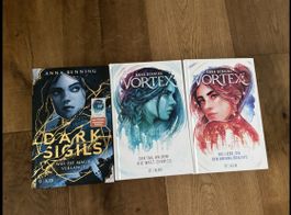 Anna Benning Dark Sigils Vortex 3 Bucher Set guter Zustand