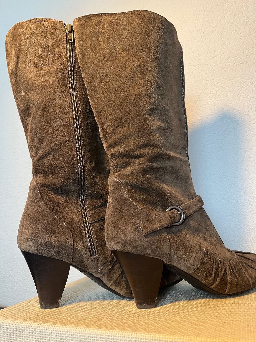 Scarpe da donna: BIVIEL echte Wildleder Stiefel Gr. 39 Np 460.- – Usato da Frauenfeld venduto da Andadaa 8