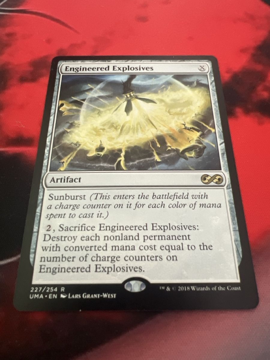 Magic The Gathering Sammelbilder & Trading cards: Magic The Gathering Engineered Explosives, NM – Gebraucht aus St. Gallen von lob_bkw9