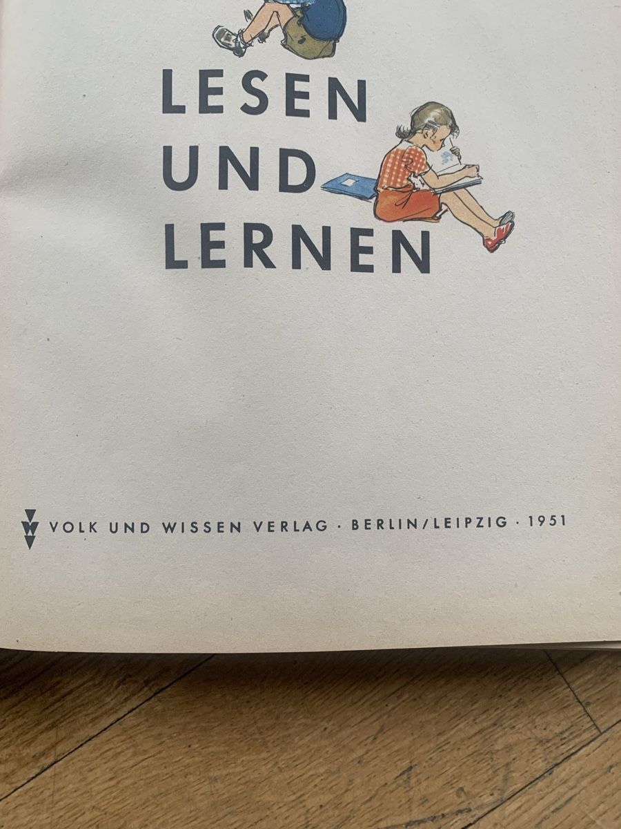 Bücher: Antikes Buch Lesen und Lernen 1951 – Gebraucht aus Jenins von annejuliane 3