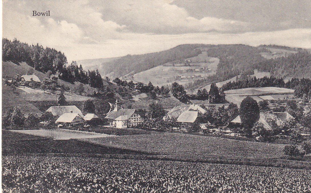 Cartoline postali: AK Bowil BE (nach Basel BS) 1929 – Usato da Baar venduto da Asmara111